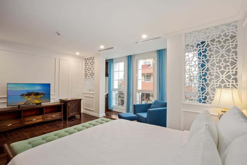 Maro Hotel Hanoi Buitenkant foto