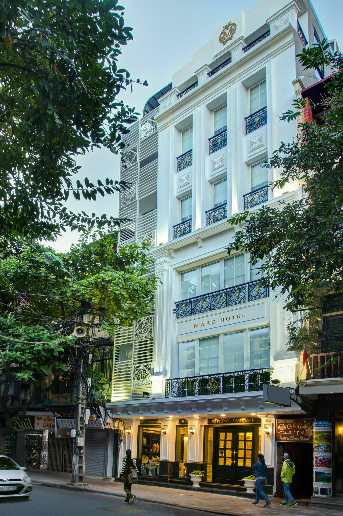 Maro Hotel Hanoi Buitenkant foto